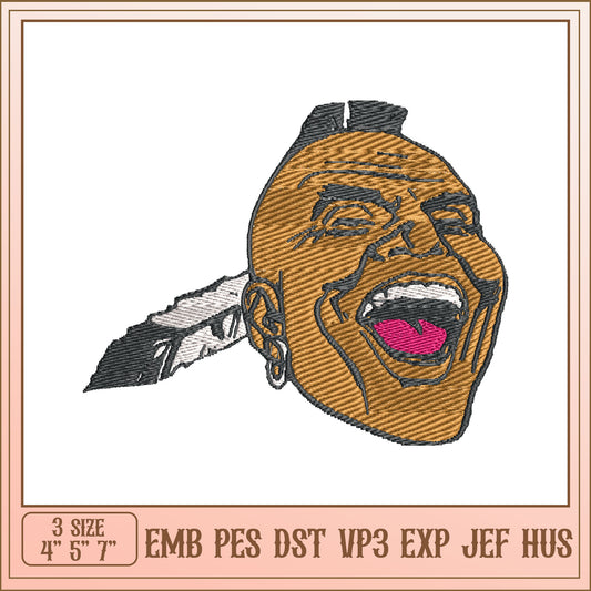 Embroidery Design Chief Wahoo