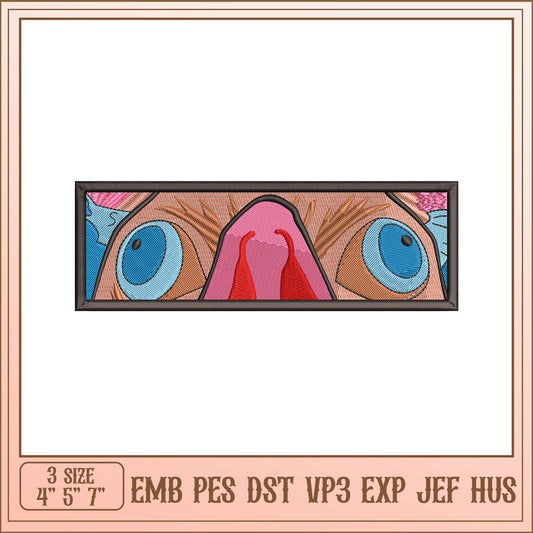 Embroidery Design Eyes Patch