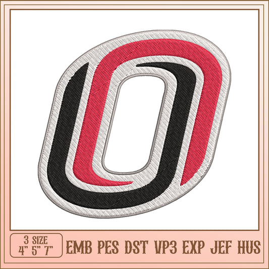 Embroidery Design Letter O 3 Sizes