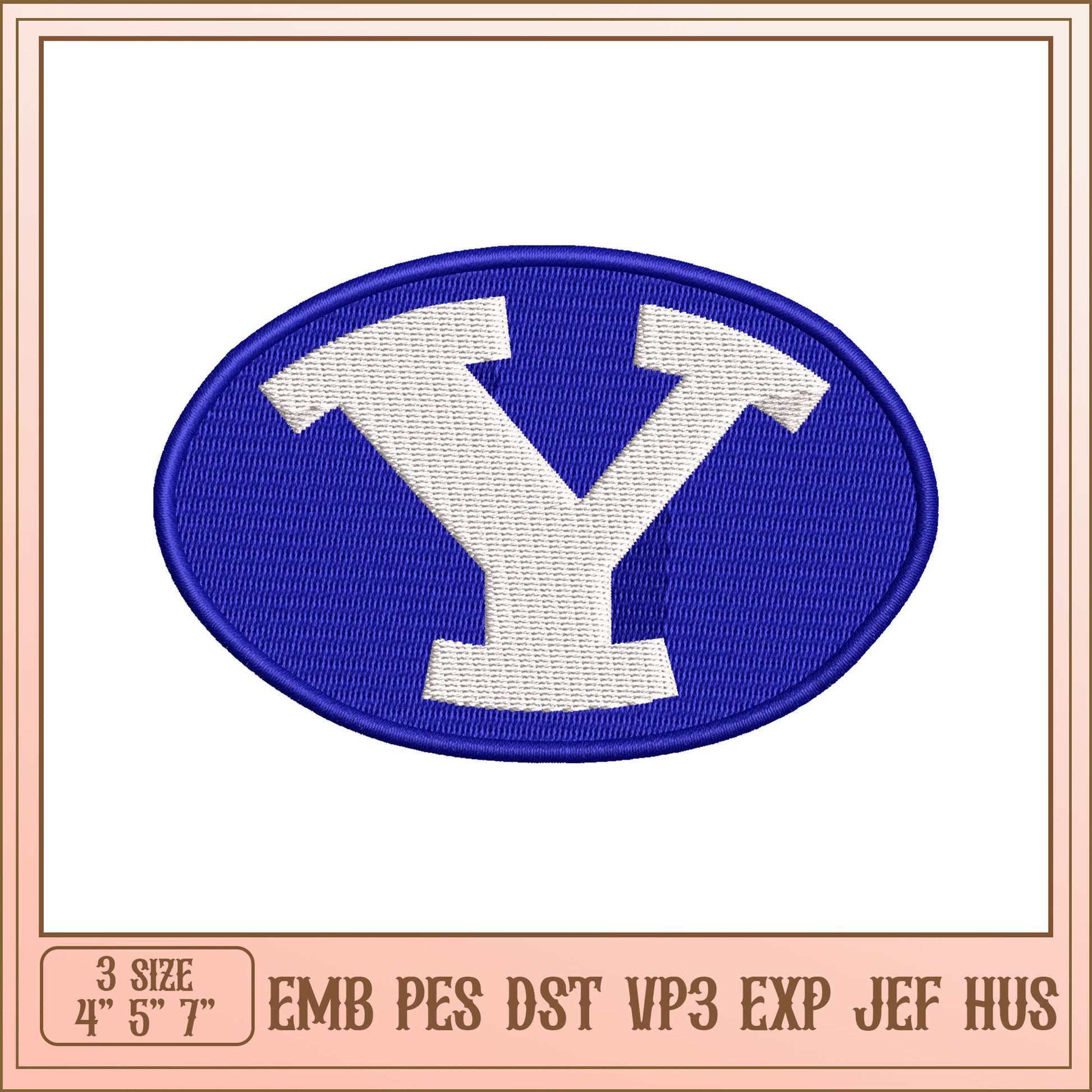 Embroidery Design Letter Y Patch