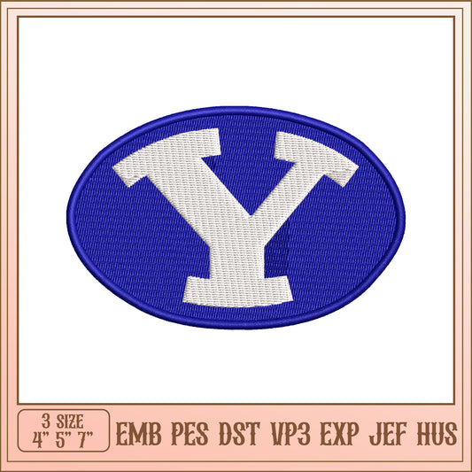 Embroidery Design Letter Y Patch