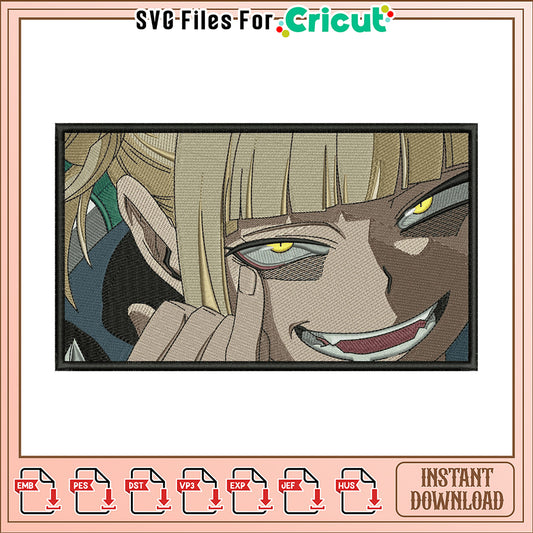 Embroidery Design Magic Character Cute Smirk Instant Download