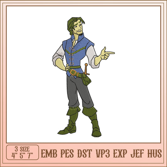 Embroidery Design Prince Charming