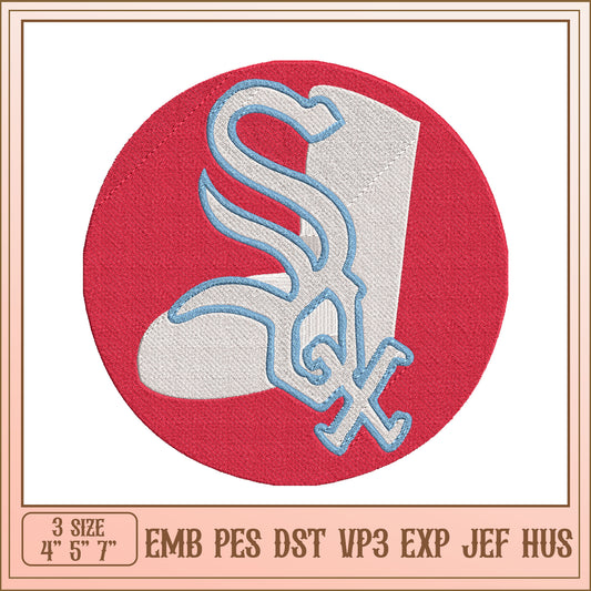 Embroidery Design Sox Logo