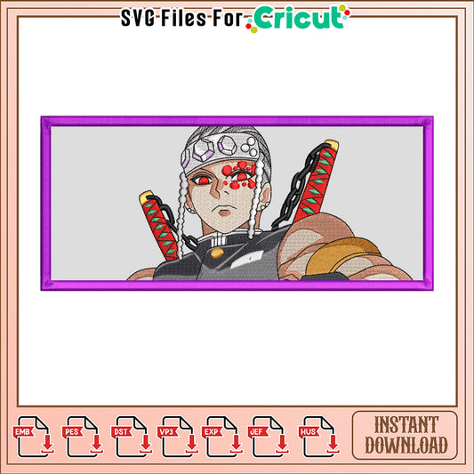 Embroidery Design for Creative Projects Instant Download