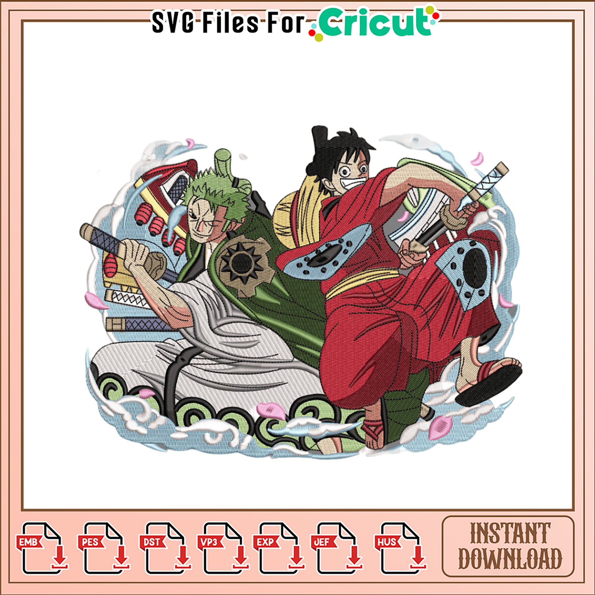 Svg Ragnarok Samurai Embroidery Design of Dynamic Samurai Characters Download – svg files ...