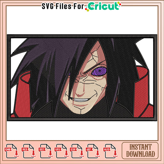 Embroidery Design of Iconic Character for Instant Download