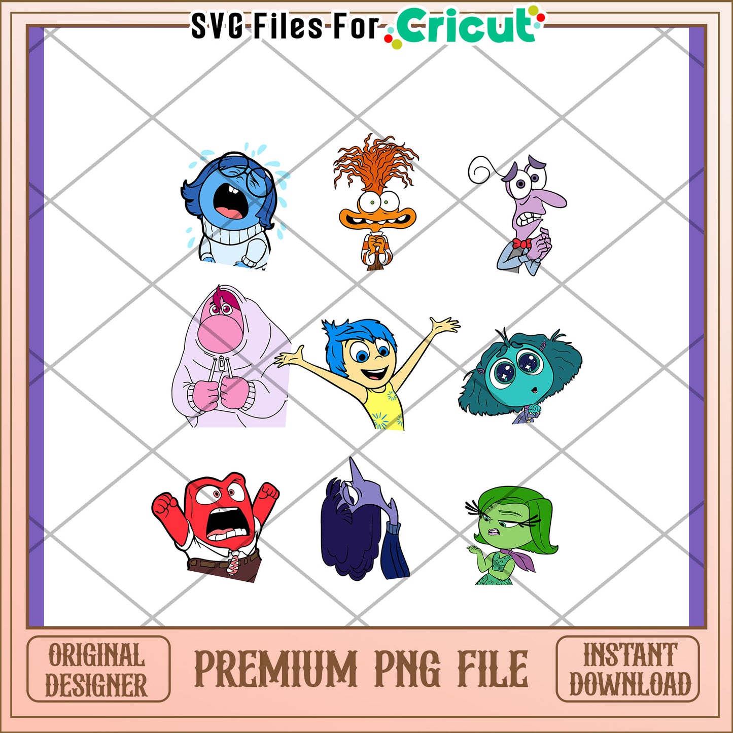 Emotions Character PNG Design for Creative Projects