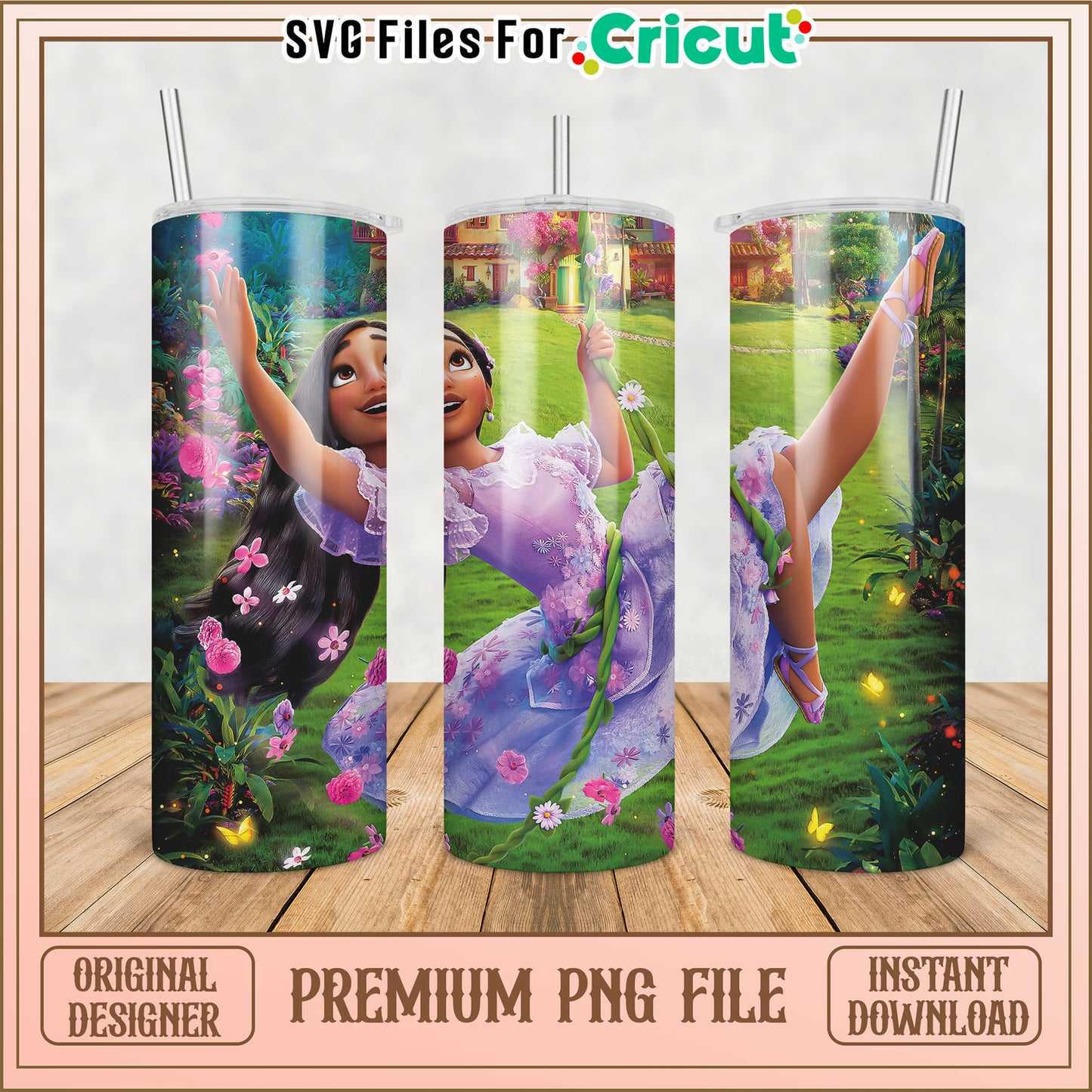 Encanto Isabela PNG Sublimation Design