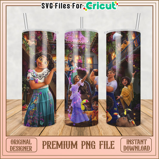 Encanto PNG Tumbler Designs Instant Download