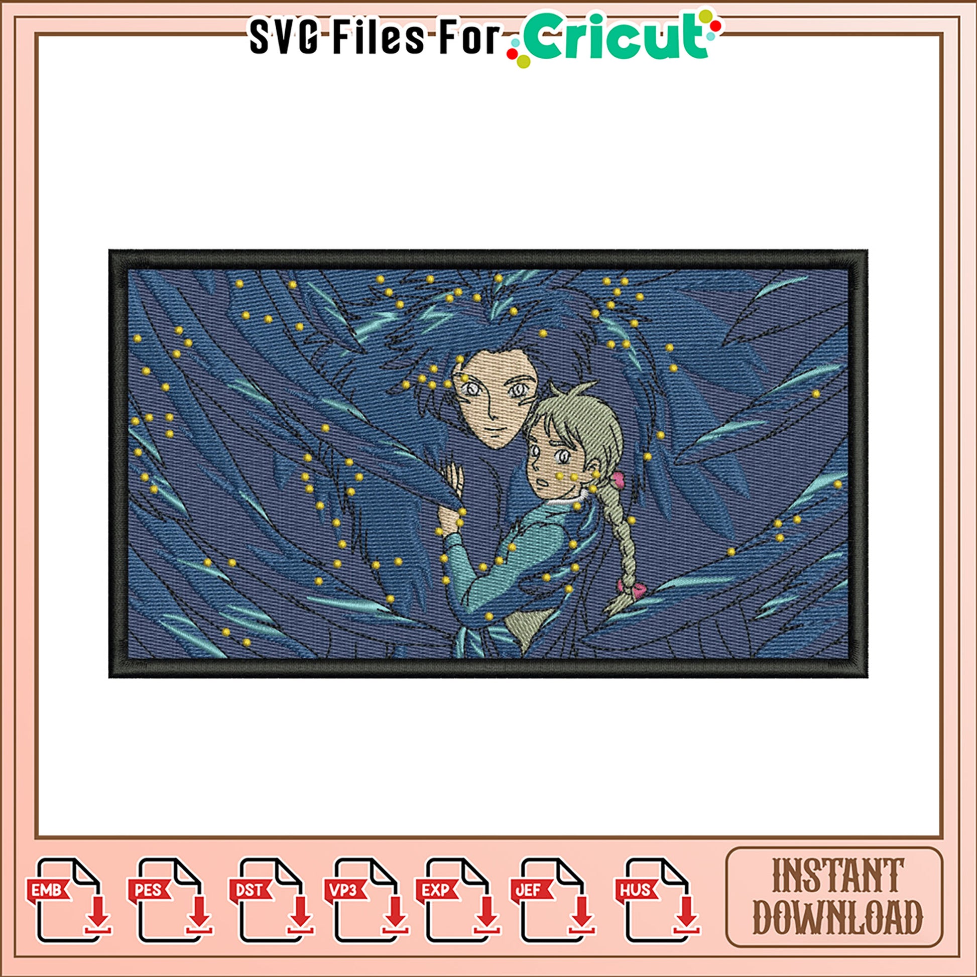 Enchanting Embroidery Design for Creative Projects