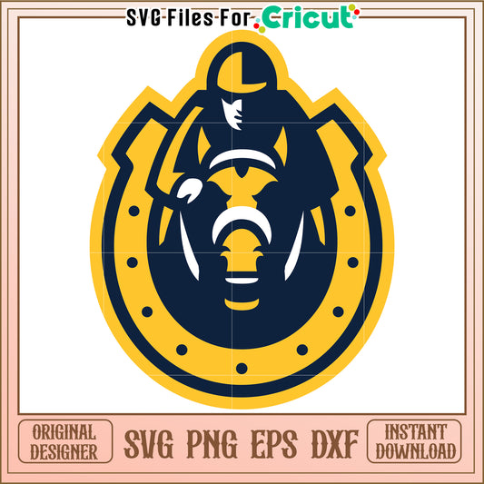 Equestrian logo design for Cricut, perfect for horse lovers projects