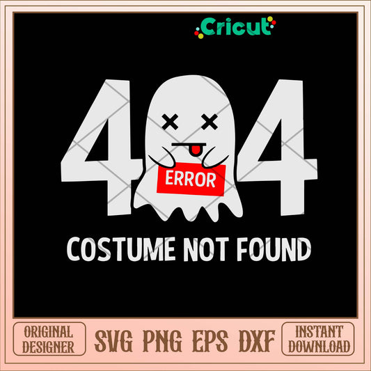 Error 404 Costume Not Found Svg