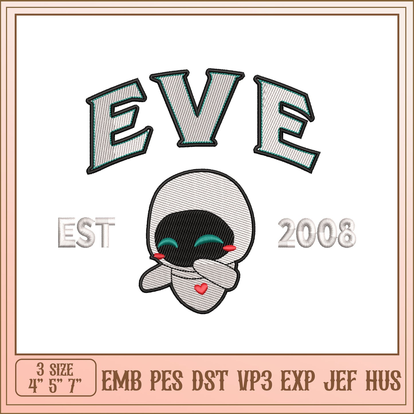 Eve Embroidery Design 2008