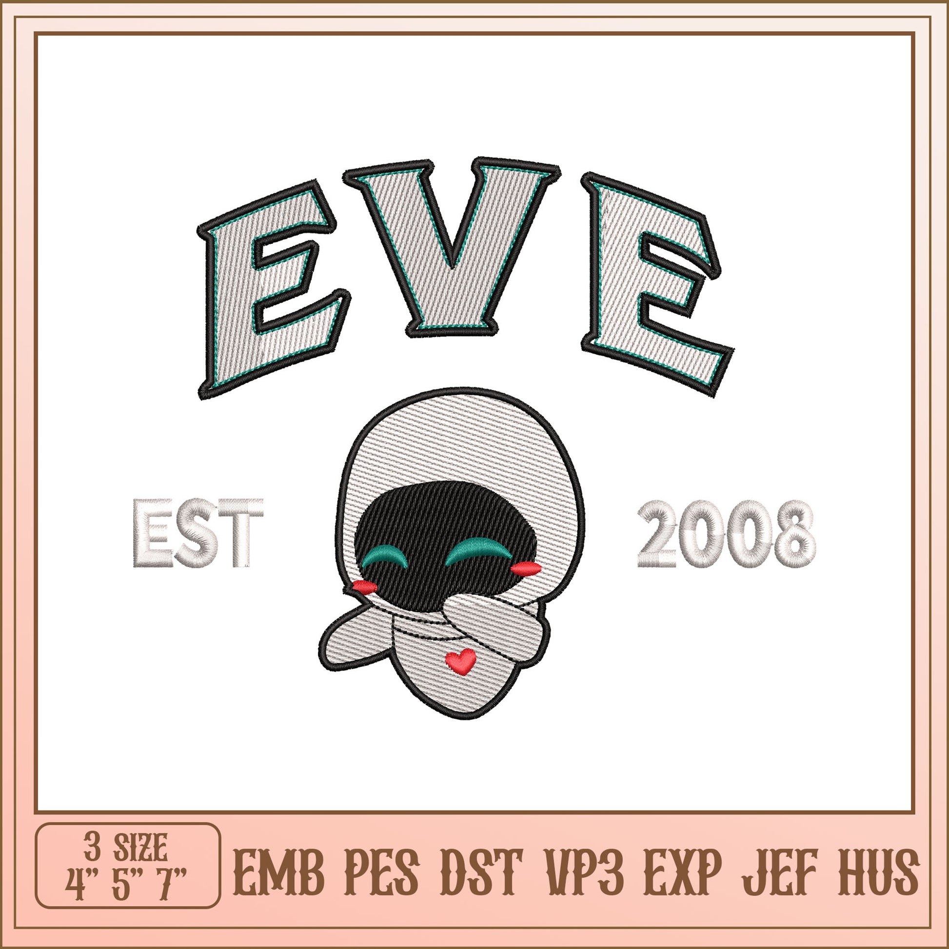 Eve Embroidery Design 2008