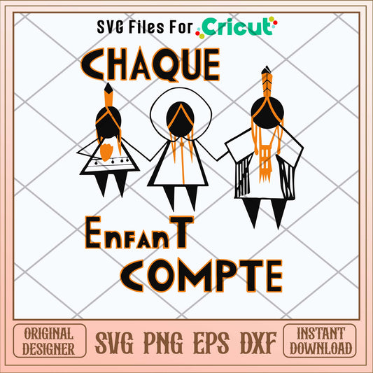 Every Child Matters Chaque Enfant Compte Svg
