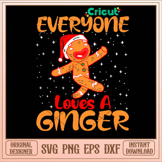 Everyone Loves A Ginger Svg 1