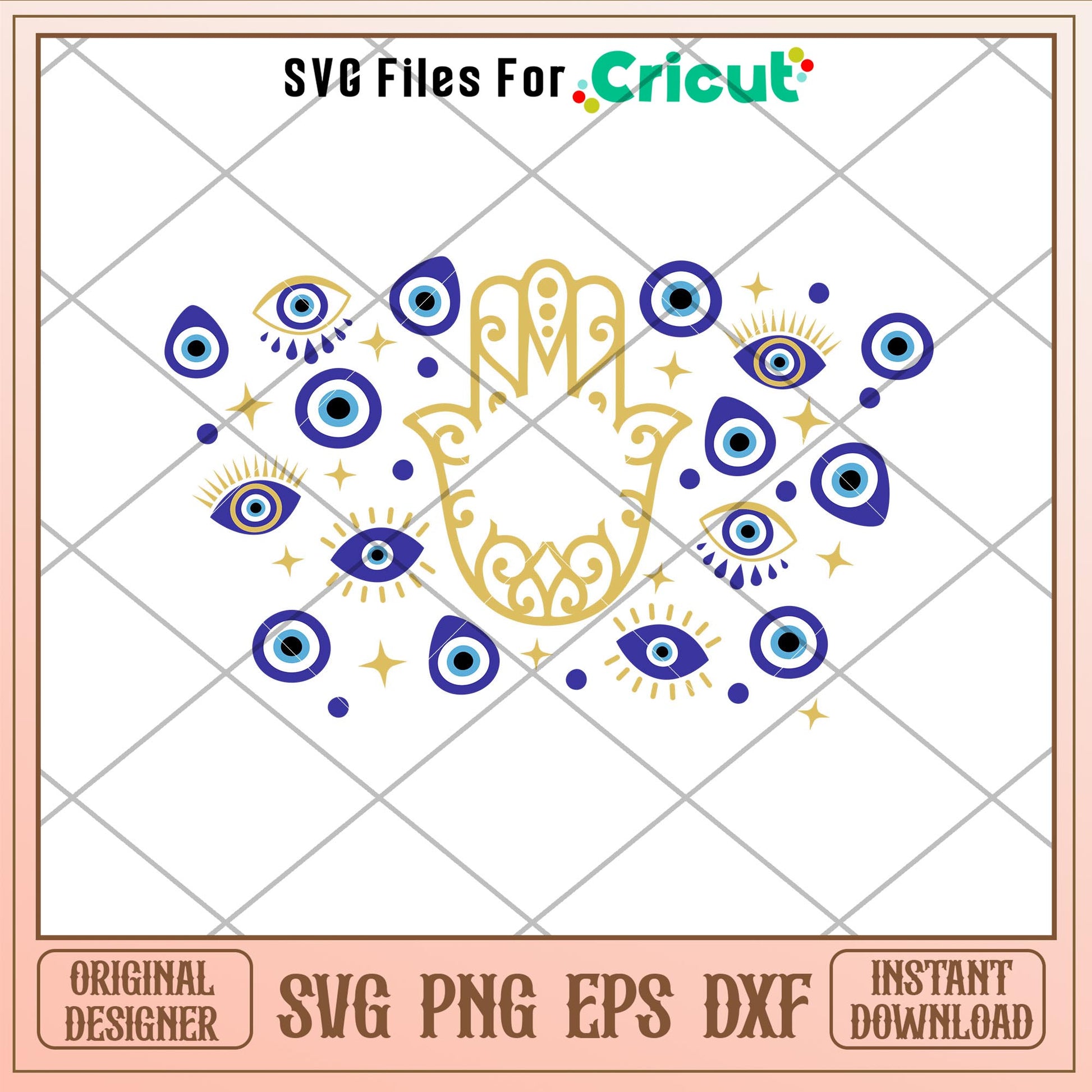 Evil Eye Full Wrap, Evil Eye Full Wrap Svg