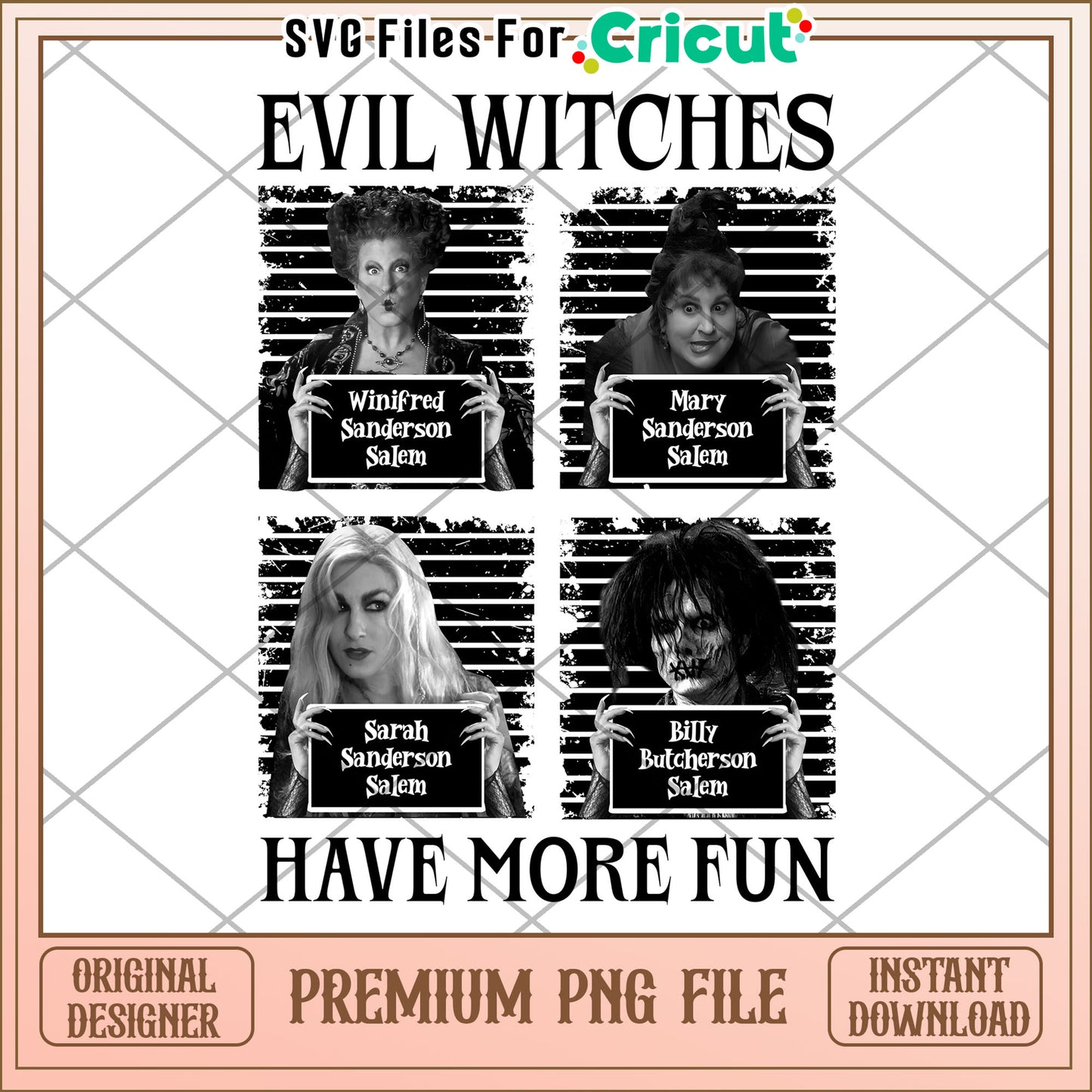 Evil witches have more fun png, happy halloween​ png, funny quotes png