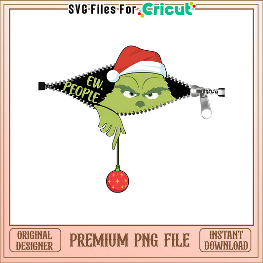 Ew people merry grinchmas png, grinch disney world​​ png