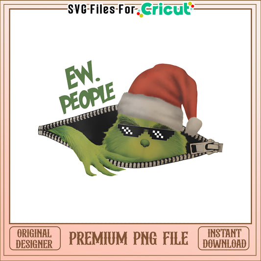 Ew people whoviile grinchmas png, grinch on disney​ png