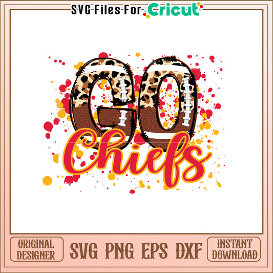 Exciting Chiefs SVG Design for Game Day Spirit