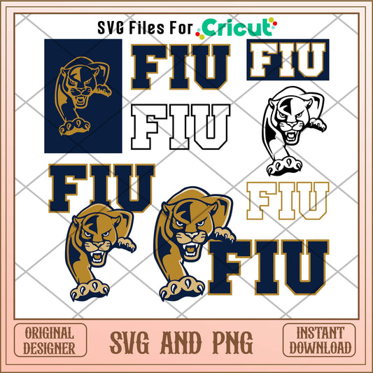 FIU Panthers svg, FIU Panthers svg bundle, NCAA svg 