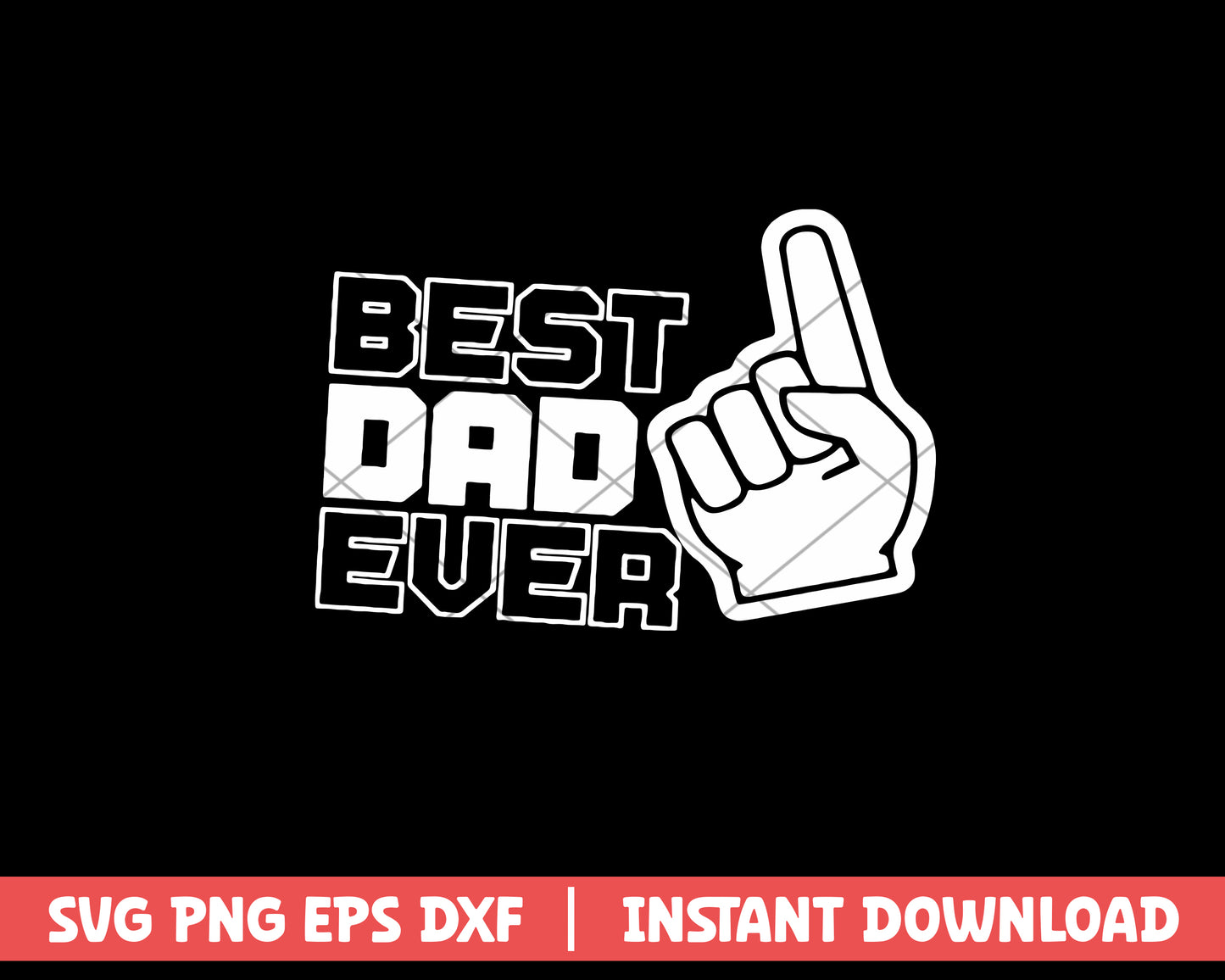 One Best dad ever svg