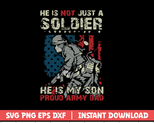 He'S Not Just A Soldier svg