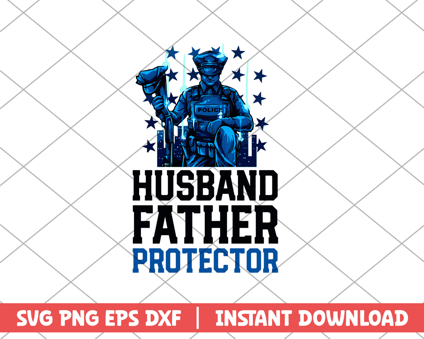 Husband Daddy Protector svg