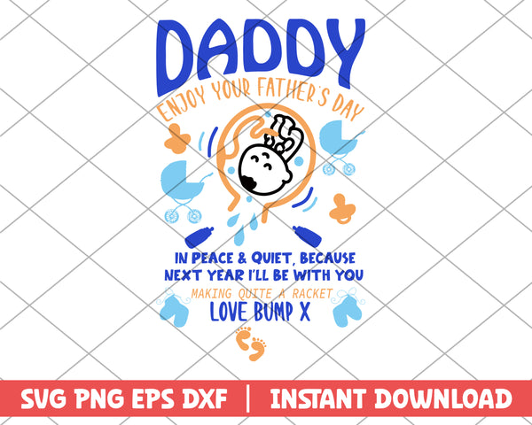 Daddy Enjoy your Father's day svg