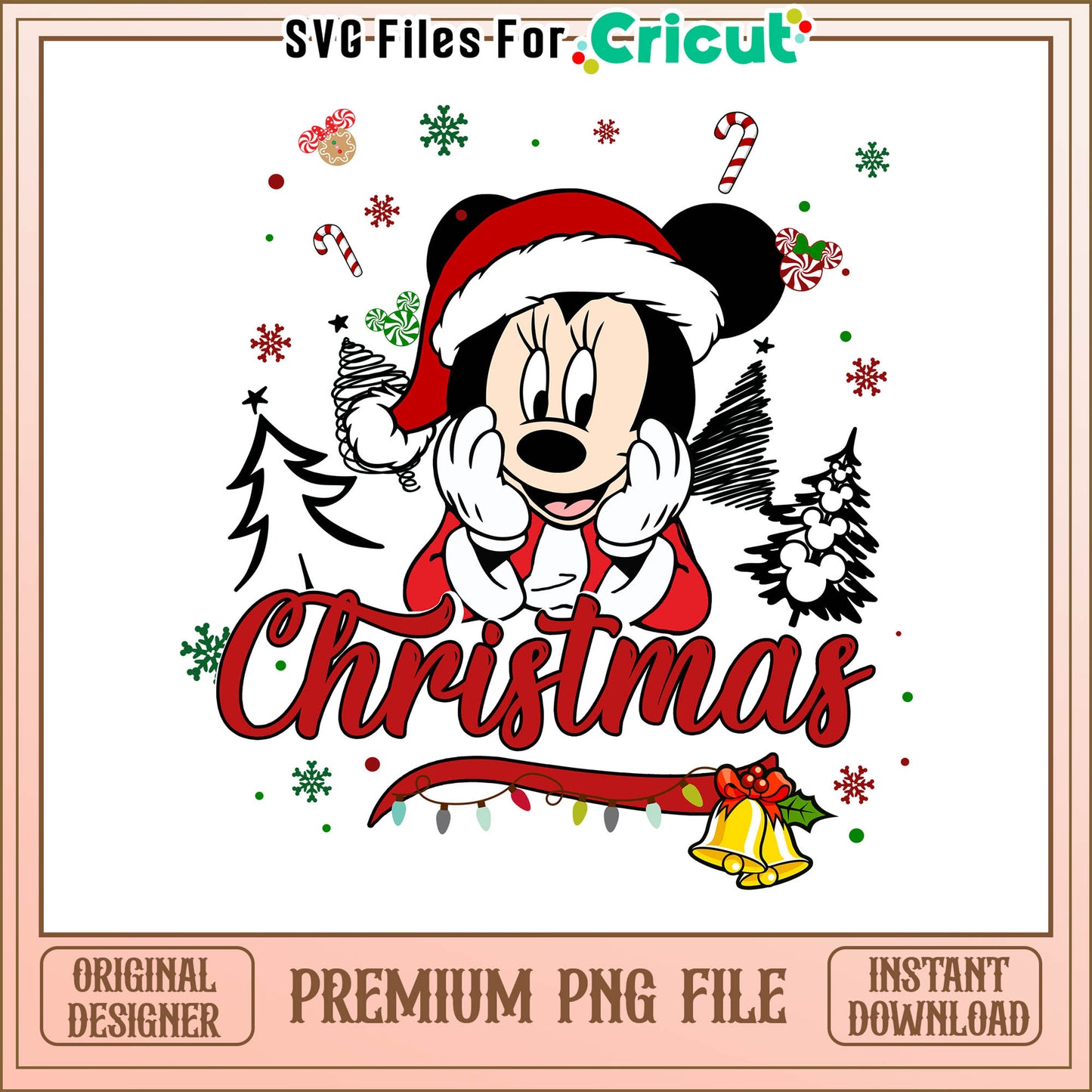 Face mickey mouse merry christmas png, christmas mickey mouse png