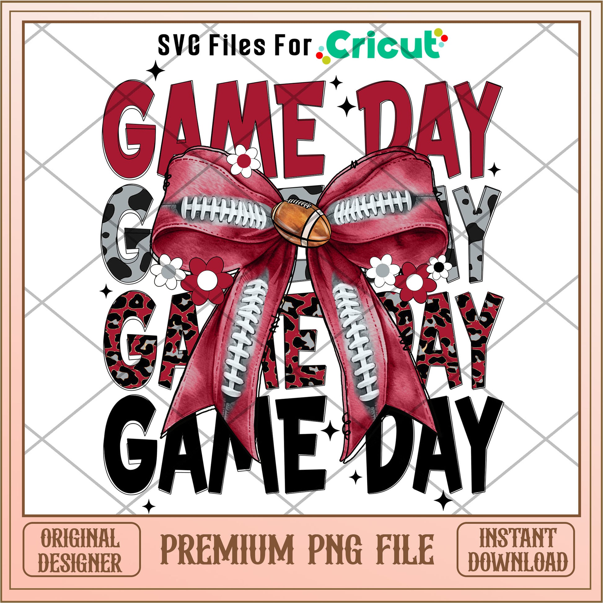 Falcons coquette football bow png, Atlanta Falcons png, NFL png