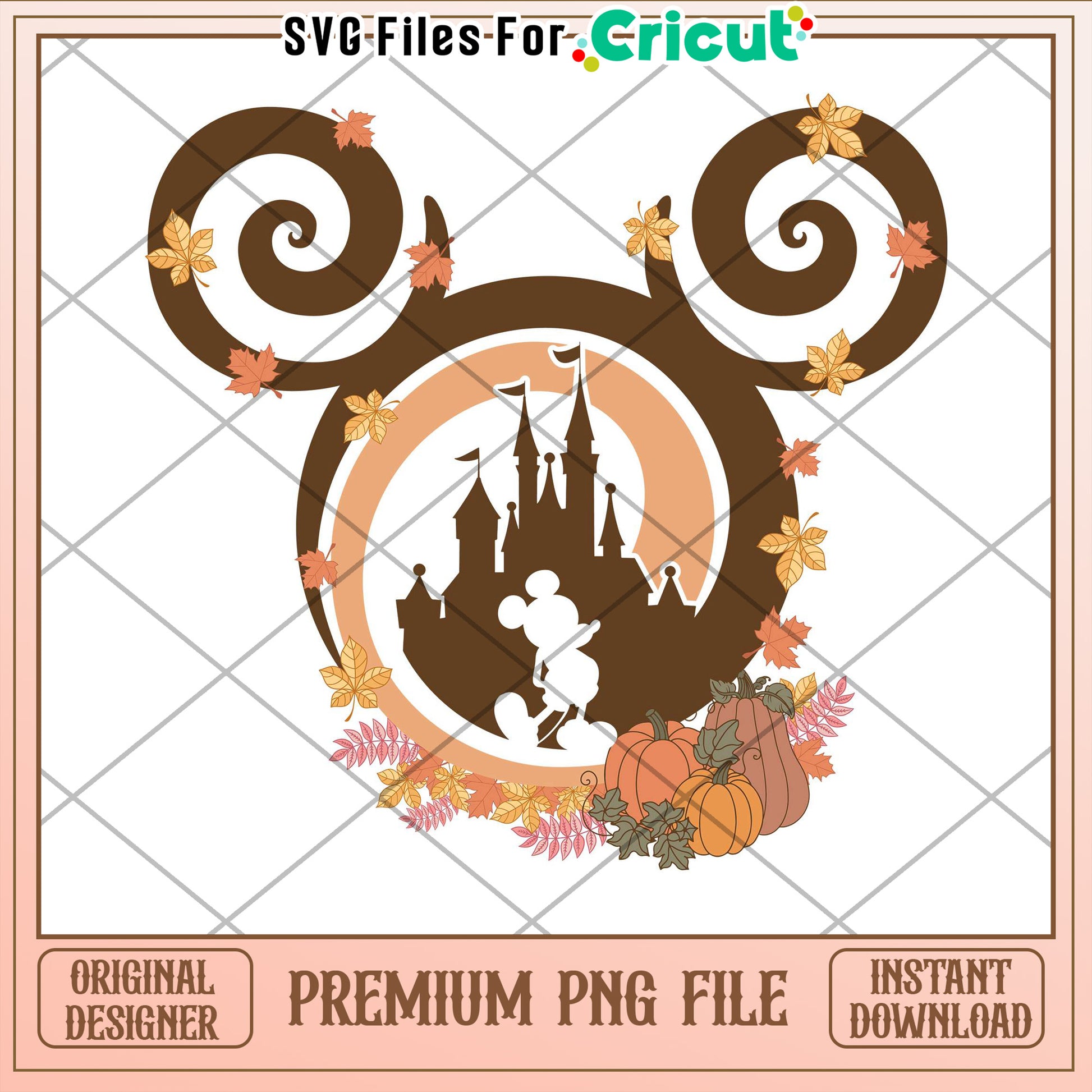 Fall Mickey Mouse Castle PNG