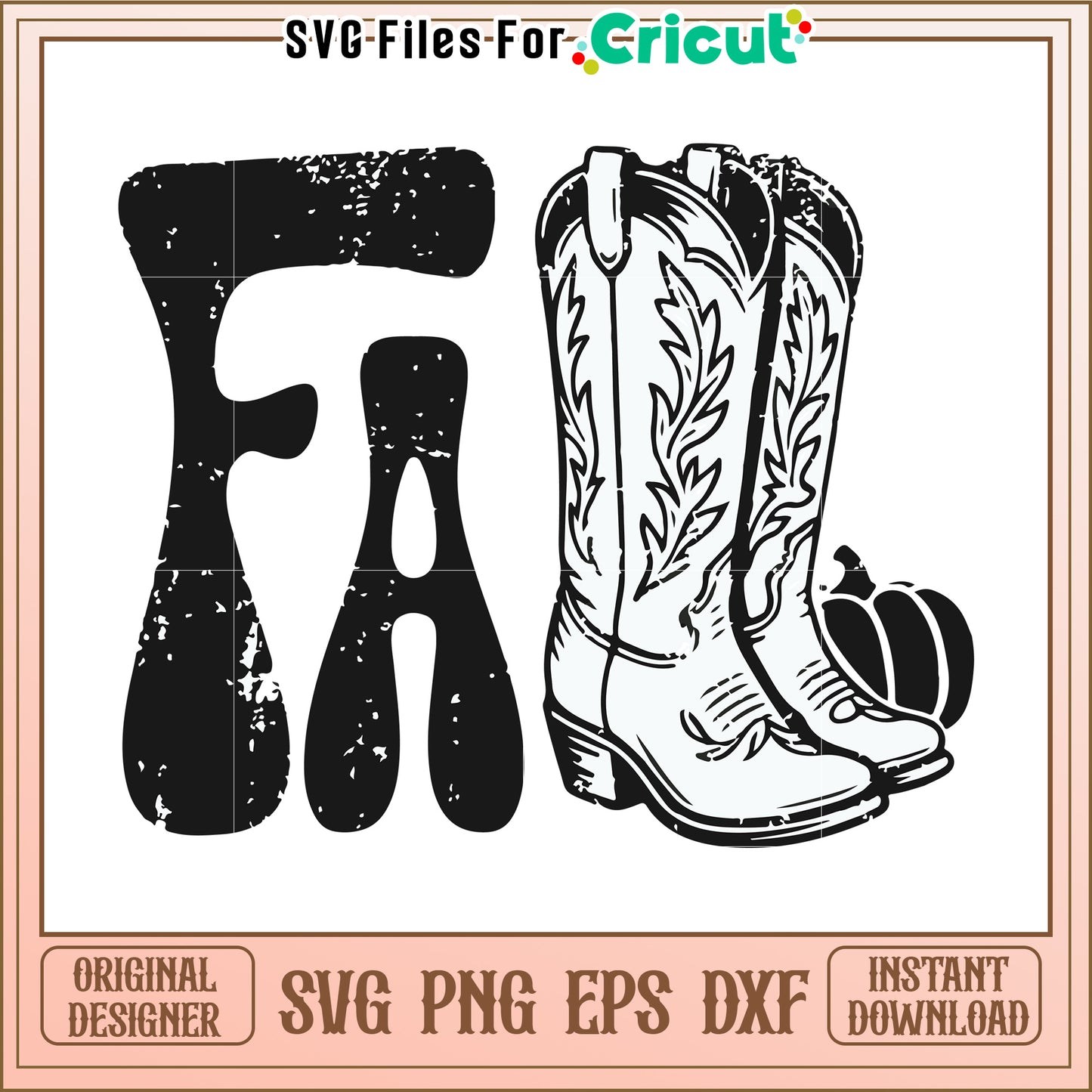 Fall boots design svg, fall season svg, autumn design svg