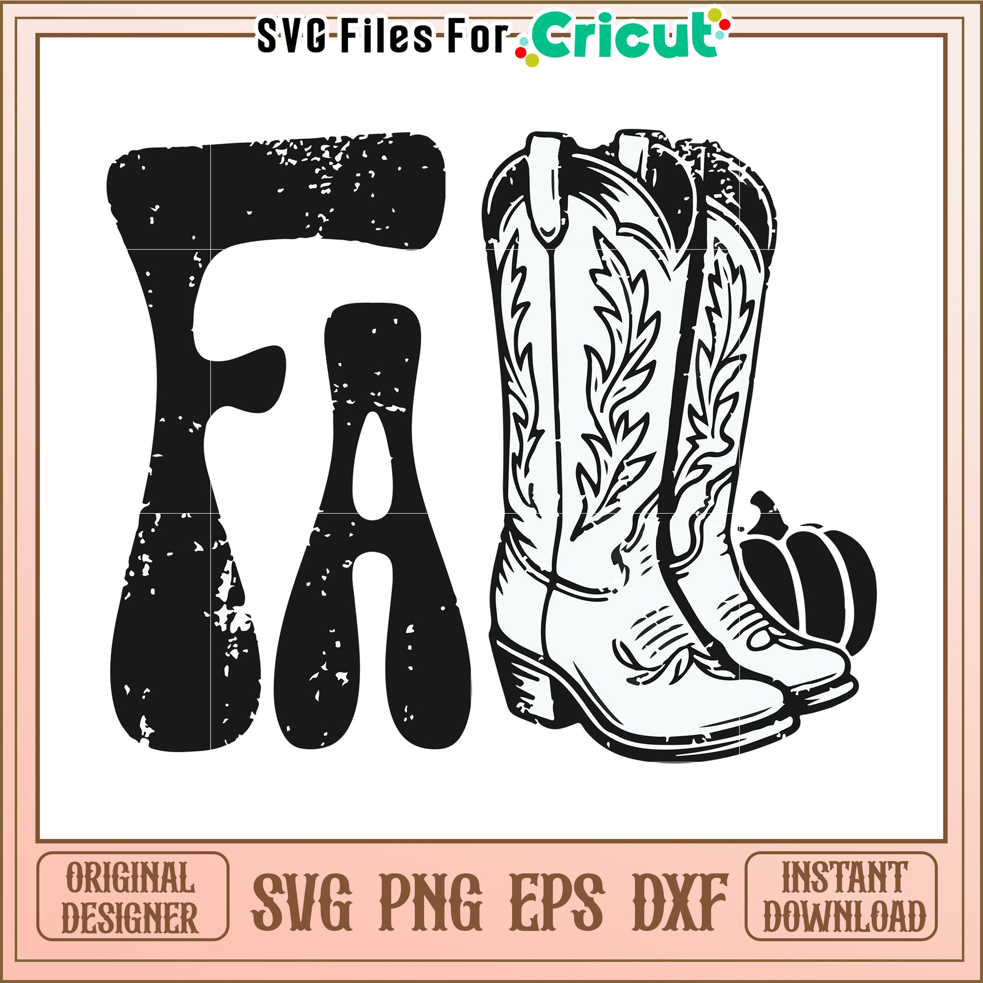 Fall boots design svg, fall season svg, autumn design svg