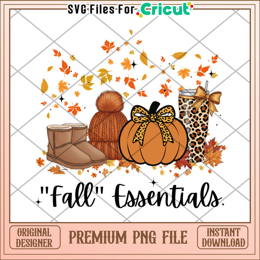 Fall essentials png, autumn season png, halloween design png