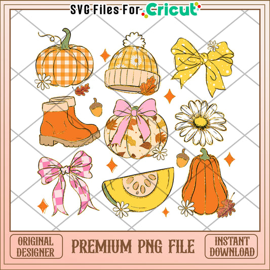 Fall gliter png, fall season png, halloween holiday png