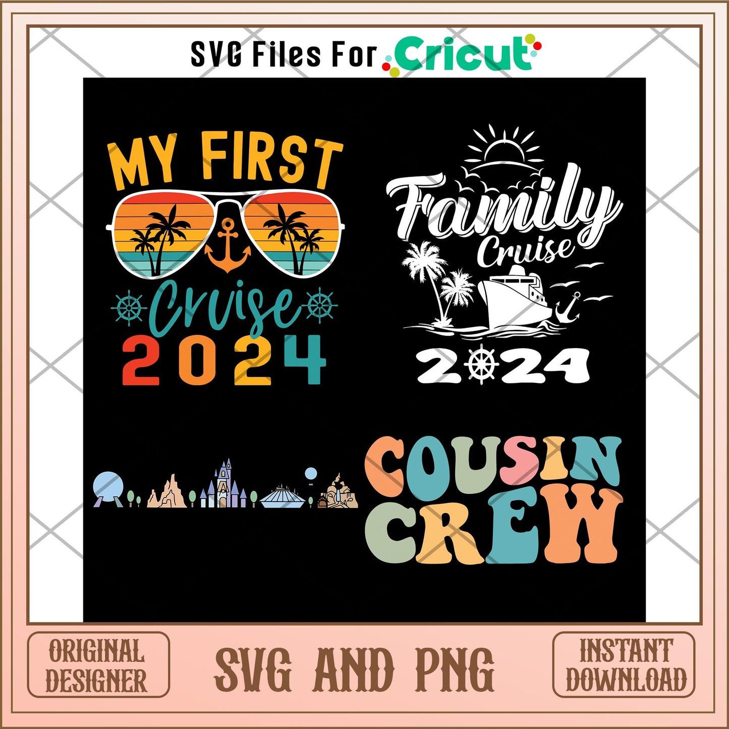 Family trip 2024 svg bundle, Family time svg - Svgfileforcricut