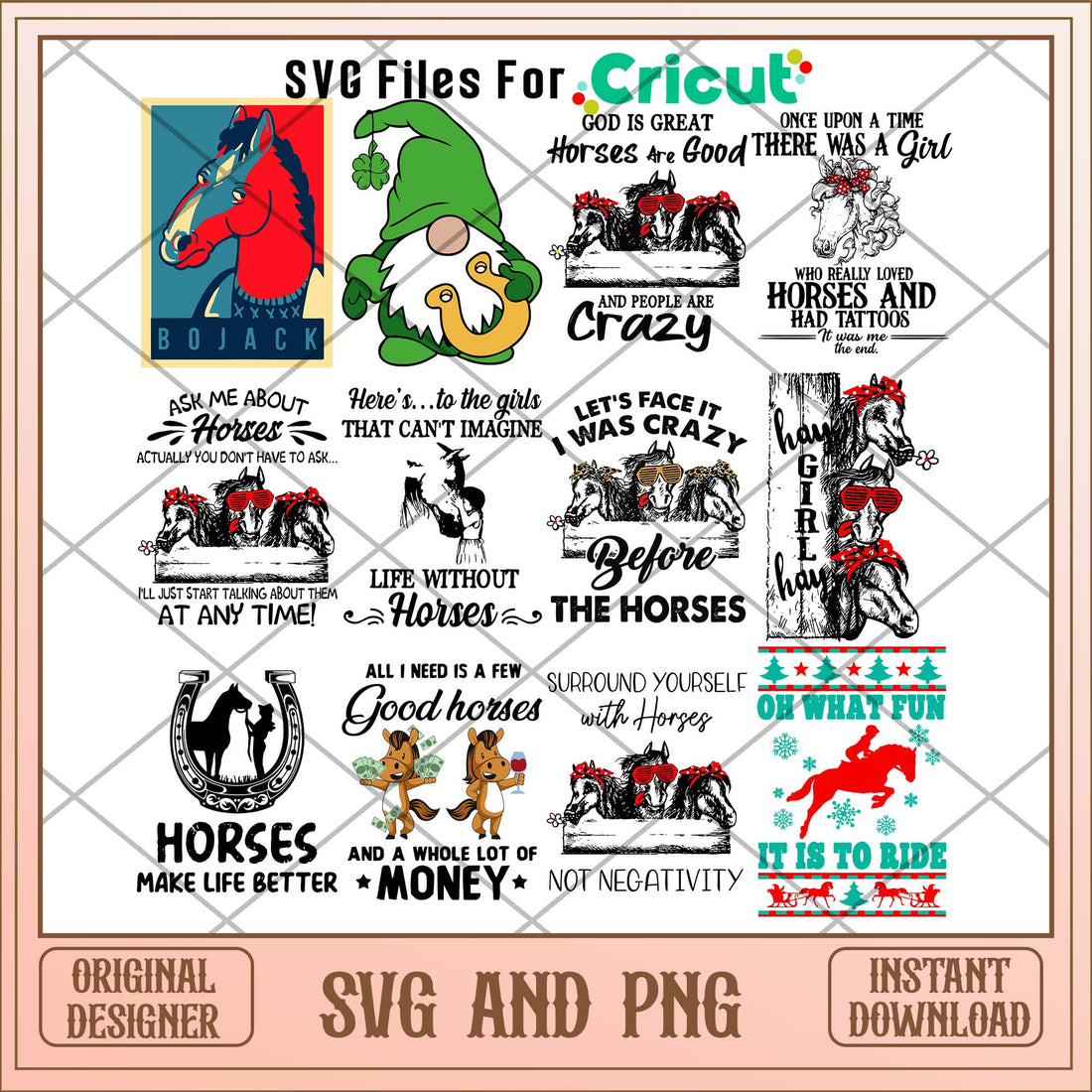 Famous horses spirit svg bundle, Animal svg bundle - Svgfileforcricut ...
