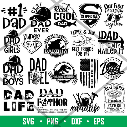Father Bundle Vol , Father’s Day Bundle Svg