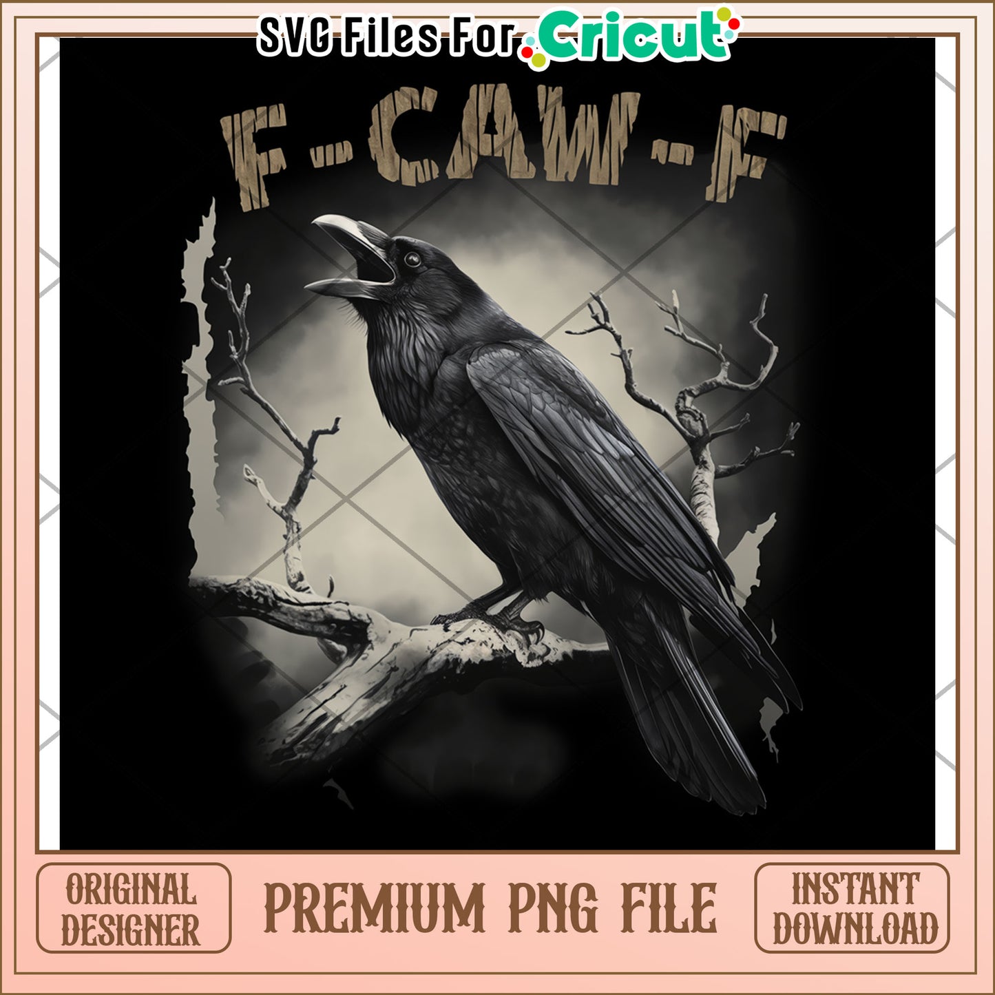 F caw f black crow png, dark humor quotes png, crow quotes png