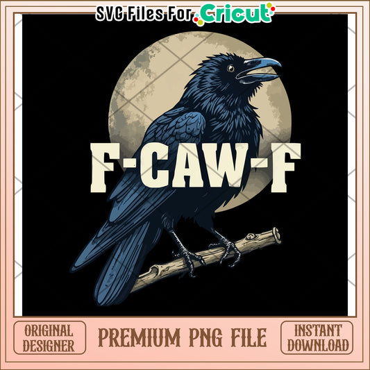 F caw f png, halloween crow png, crow quotes png