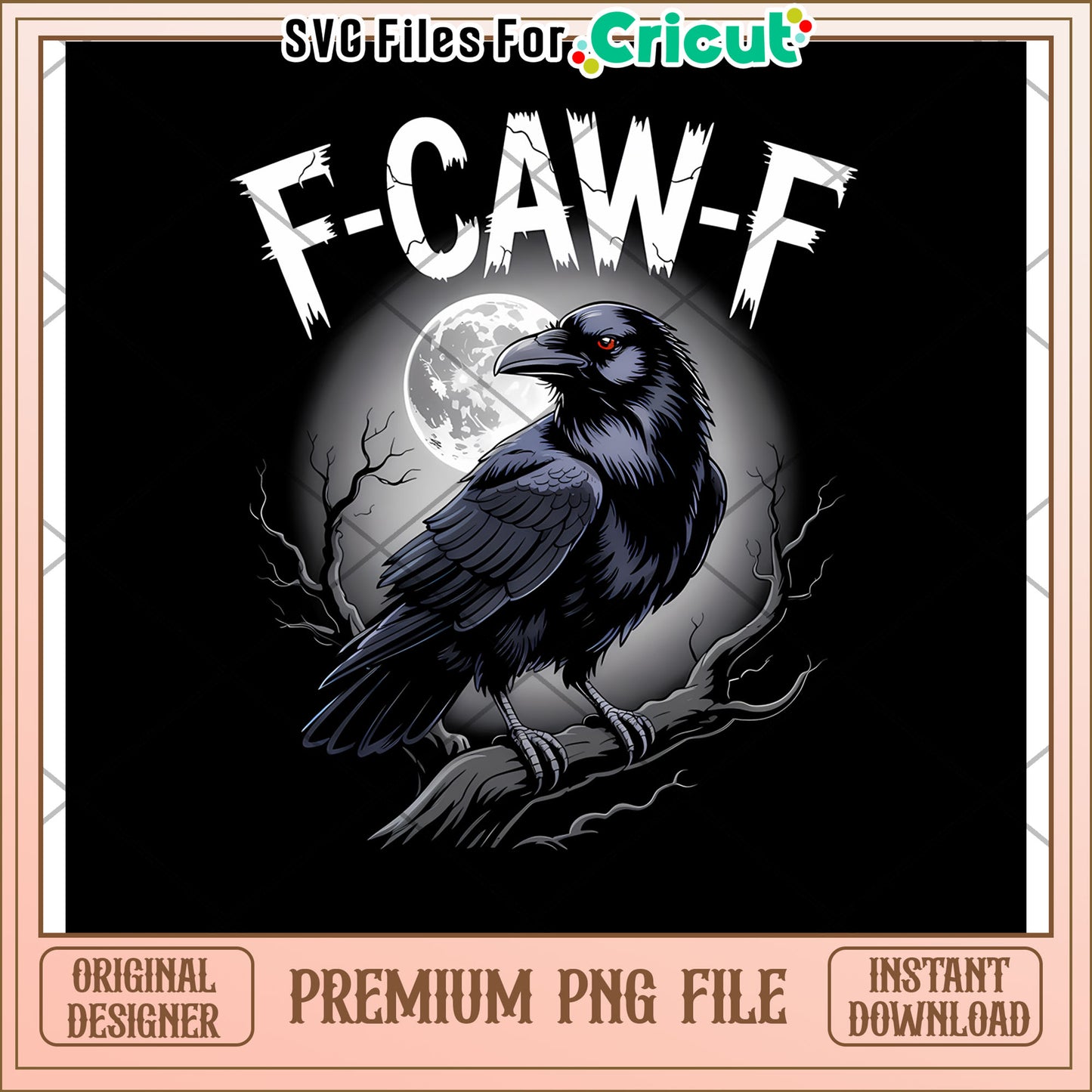 F caw f raven png, halloween crow png, raven bird png