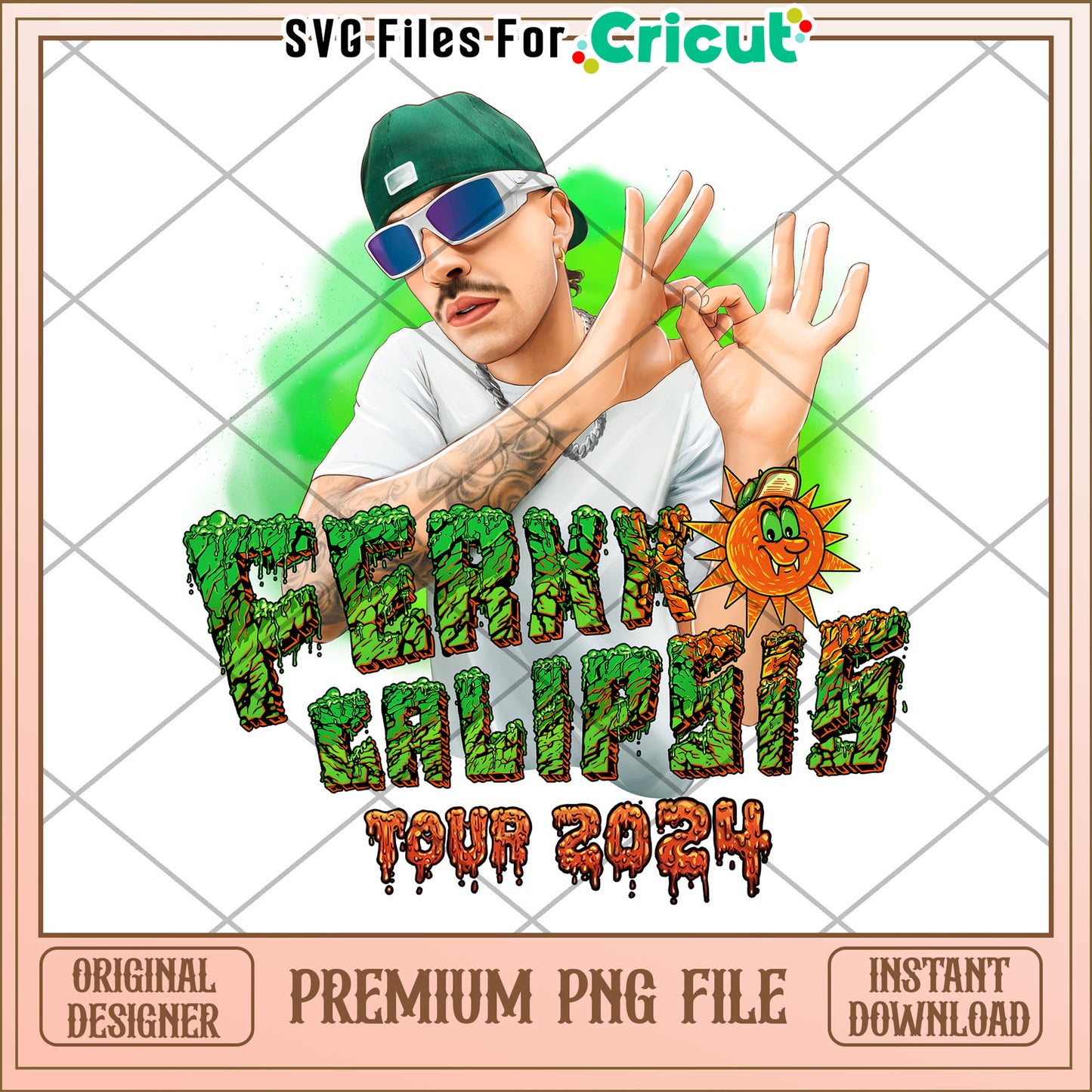 Ferxxo calipsis tour design png, ferxxo calipsis tour​ png, latin music png