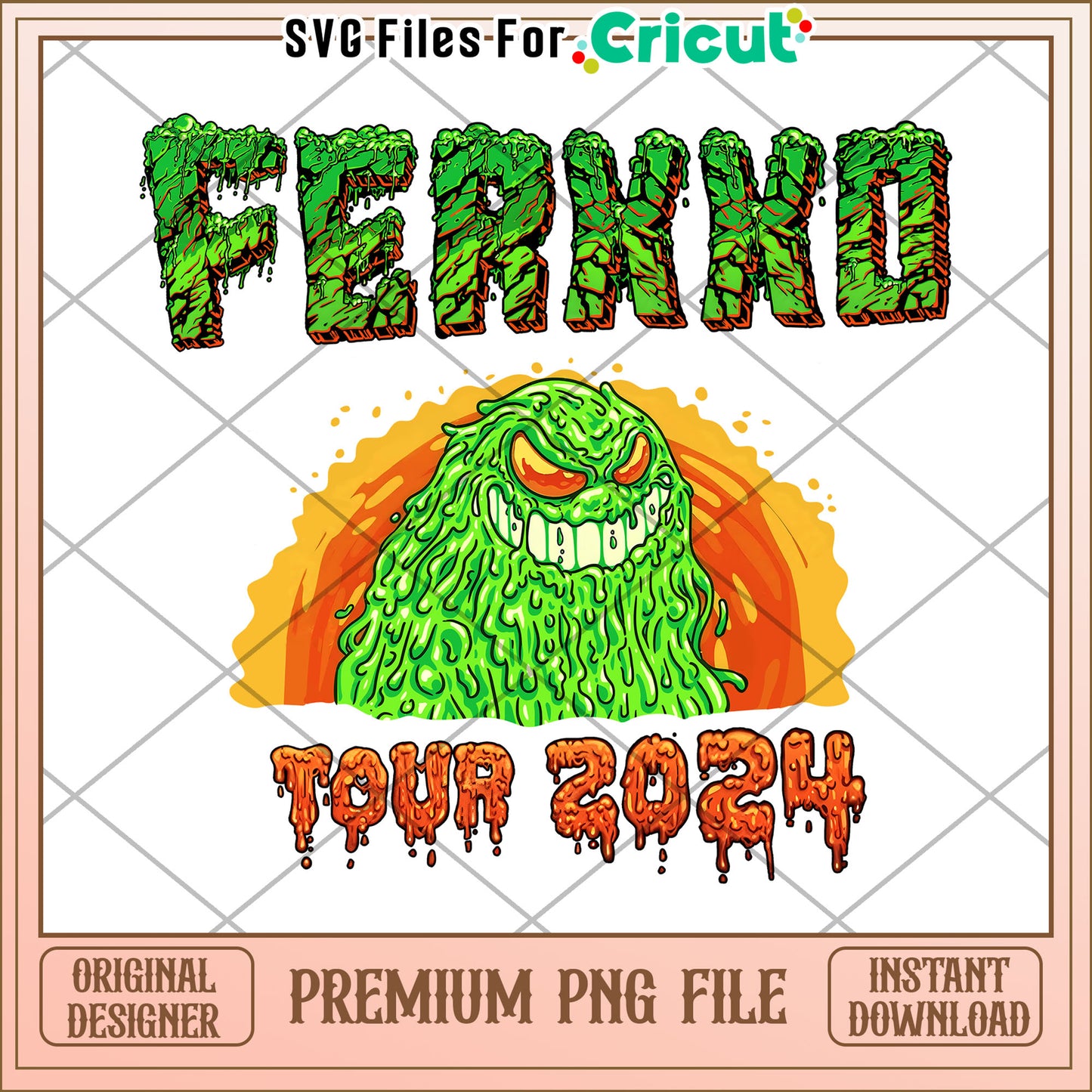 Ferxxo tour creepy design png, ferxxo calipsis tour​ png, urban music png