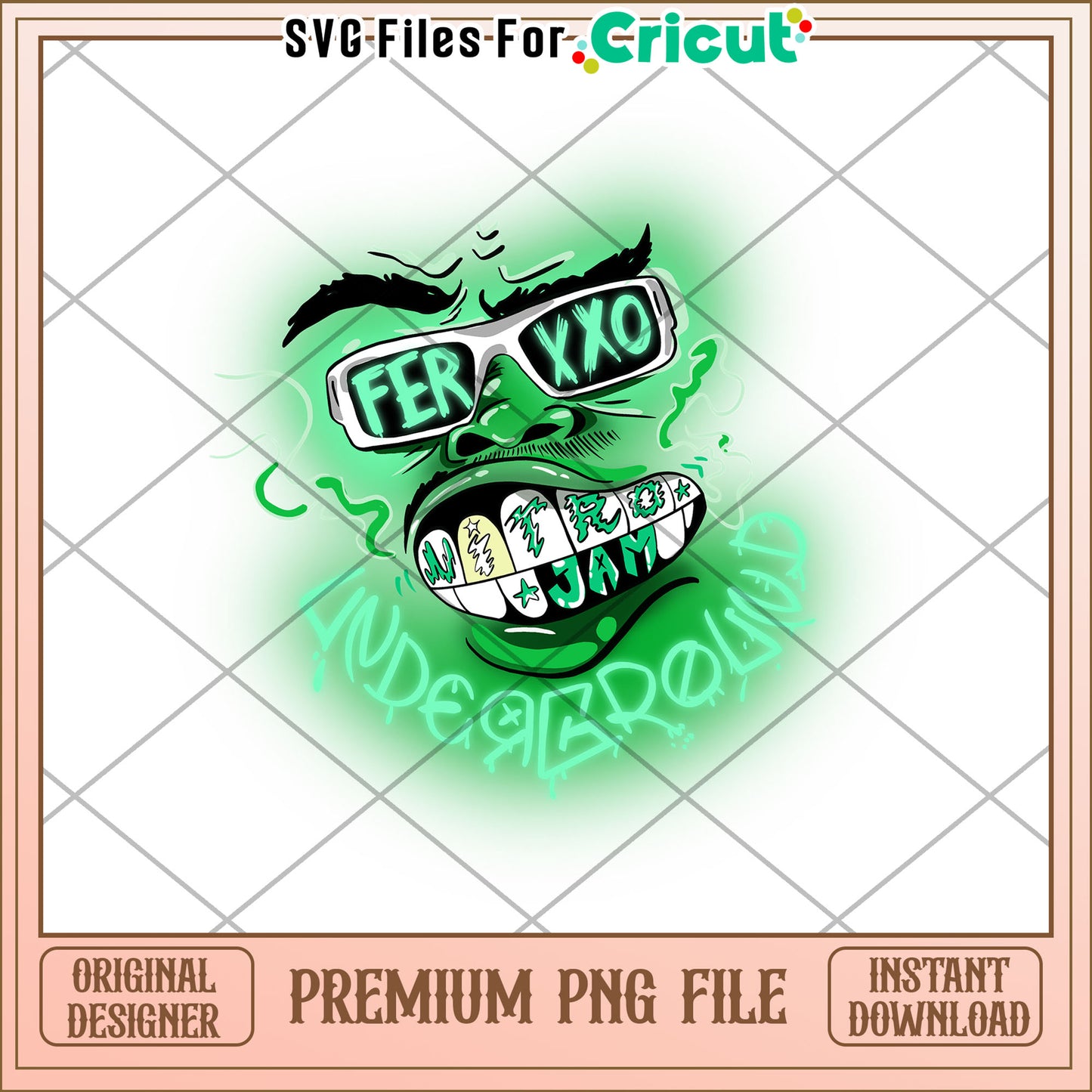 Ferxxo underground png, feid concert design​ png, latin music png
