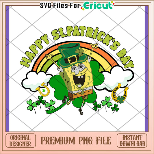Festive St. Patrick's Day PNG Design for Kids