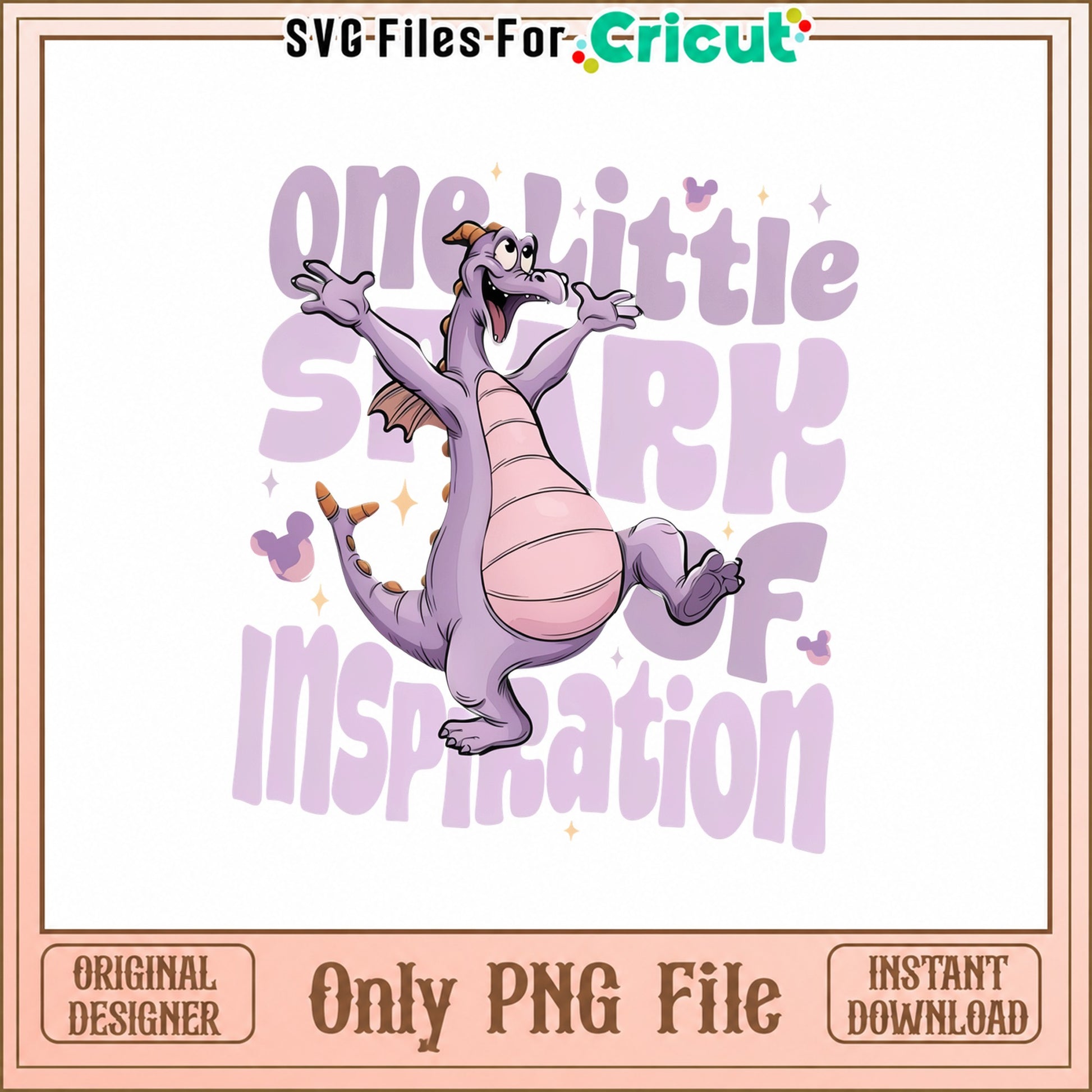 Figment Dragon Disney PNG, One Little Spark Of Inspiration, PNG
