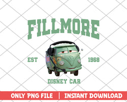 Fillmore character disney car png